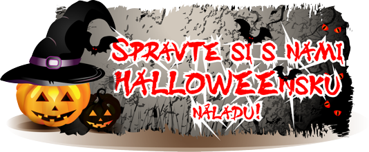 Spravte si s nami Halloweensku náladu