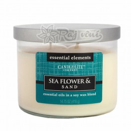 Sea Flower & Sand - luxusná sviečka 418g