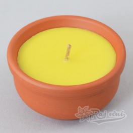 Sviečka v keramike proti komárom