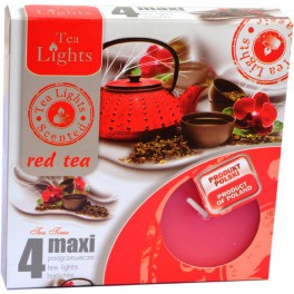 Čajové kahance maxi 4 - Červený čaj